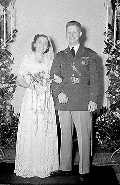 Marriage of Frank and Betty (Hogg) Nims