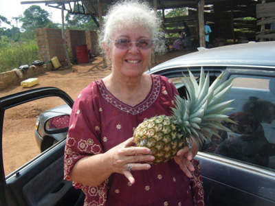 The first pineapple from our NLC farm