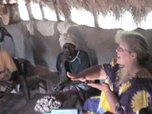 Margaret Teaching at Kabanyi