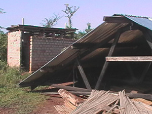 NLA building collapsed by storm.